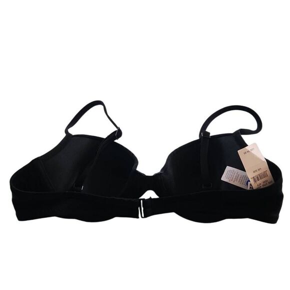 Aerie Women's Size 32B Black Lightly Lined Underwire Adjustable Straps Bra - Picture 3 of 7